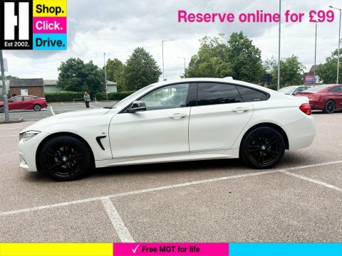 BMW 4 Series 2.0 420D M LO65XUE White #5