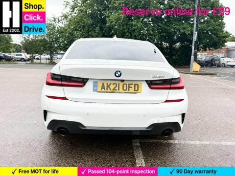BMW 3 Series 2.0 320I M AK21OFD White #6