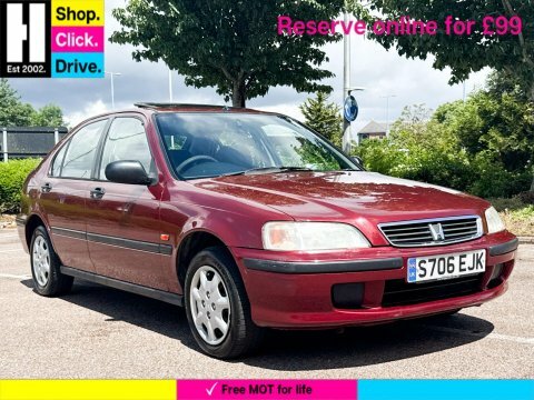 Honda Civic 1.6I Ls Limited Red
