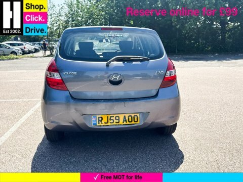 Hyundai I20 1.4 Comfort Hatchback RJ59AOO Grey #6