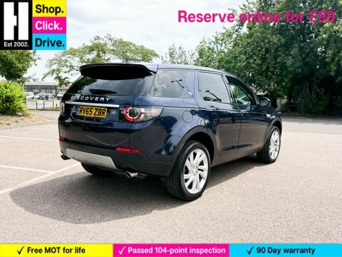 Land Rover Discovery Sport 2.0 Td4 Hse RV65ZBR Blue #5