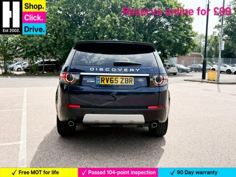 Land Rover Discovery Sport 2.0 Td4 Hse RV65ZBR Blue #6
