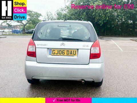 Citroen C2 1.1I Sx Hatchback Silver #6