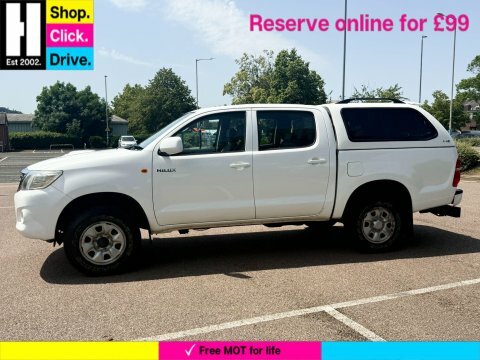 Toyota HILUX 2.5 D-4d Hl2 FE63CEO White #6
