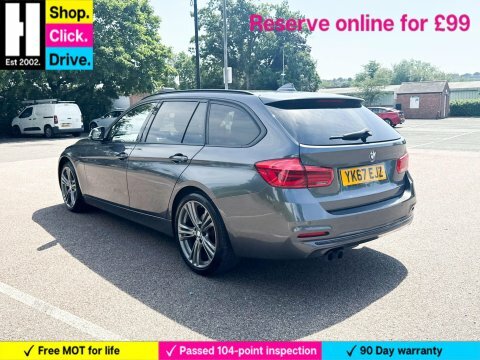 BMW 3 Series 2.0 320I Sport YK67EJZ Grey #5