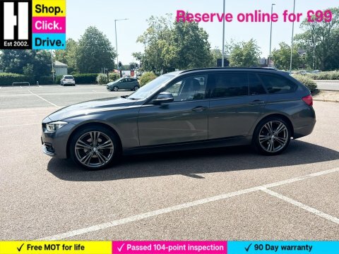 BMW 3 Series 2.0 320I Sport YK67EJZ Grey #6