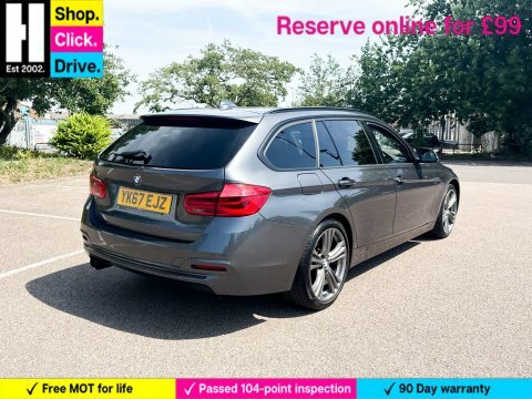 BMW 3 Series 2.0 320I Sport YK67EJZ Grey #3