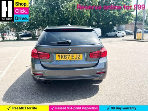 BMW 3 Series 2.0 320I Sport YK67EJZ Grey #4