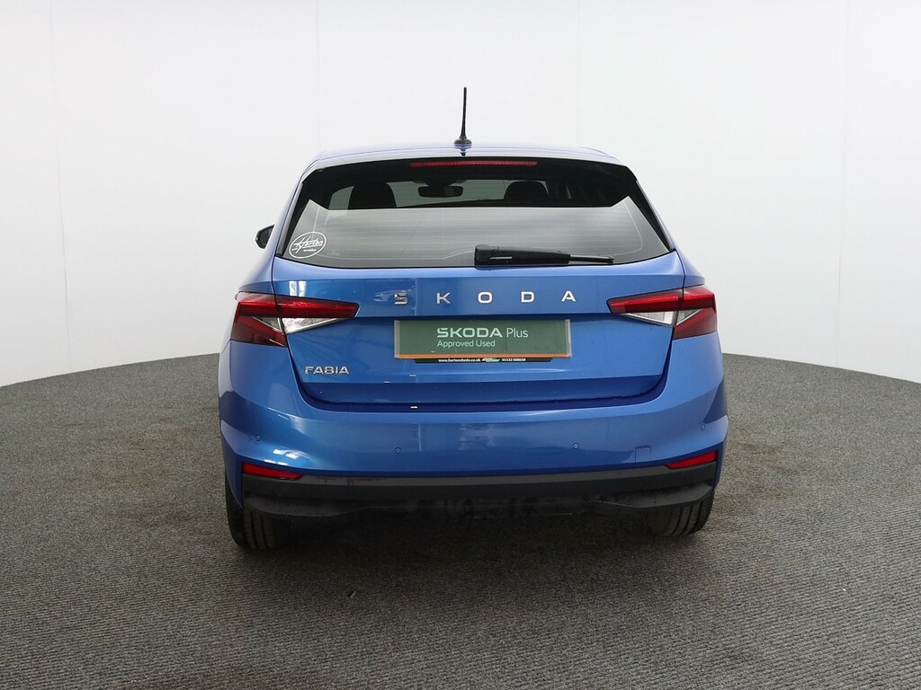 Skoda Fabia 1.0 Tsi Se Edition Hatchback Eur FY25AOM Blue #6