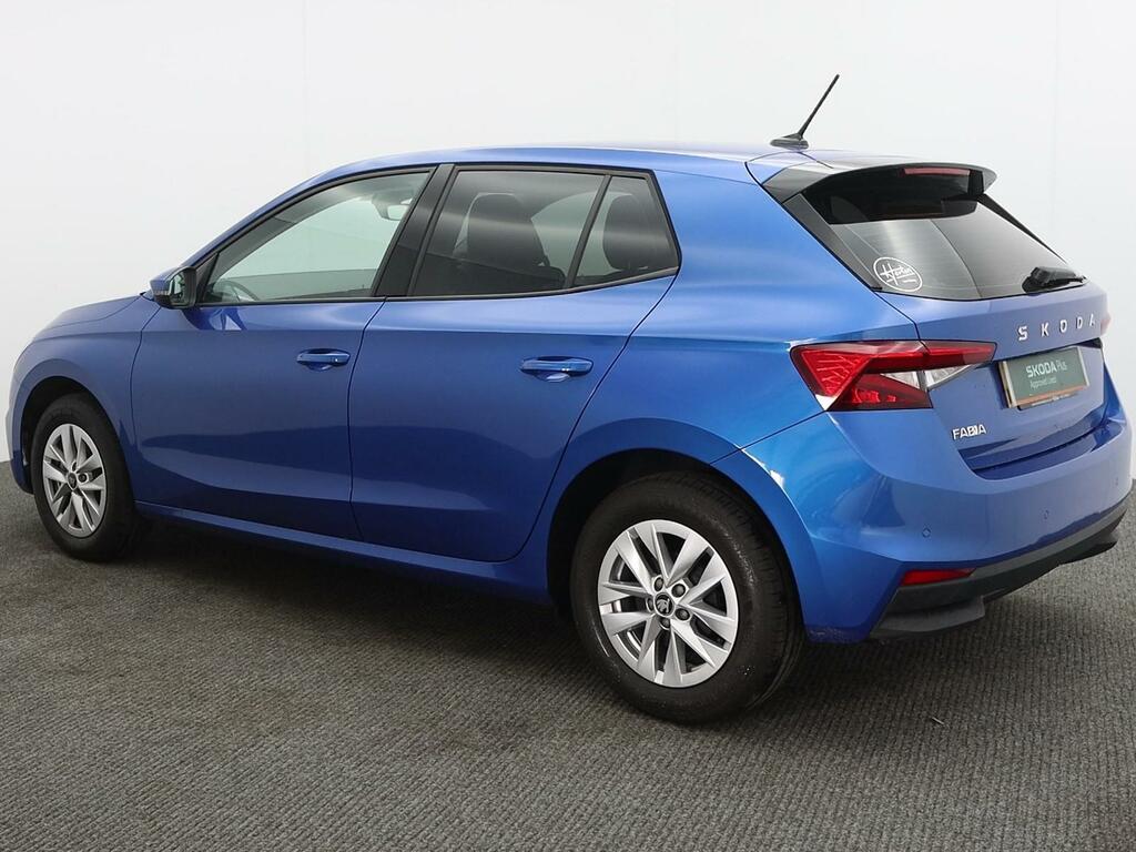 Skoda Fabia 1.0 Tsi Se Edition Hatchback Eur FY25AOM Blue #5