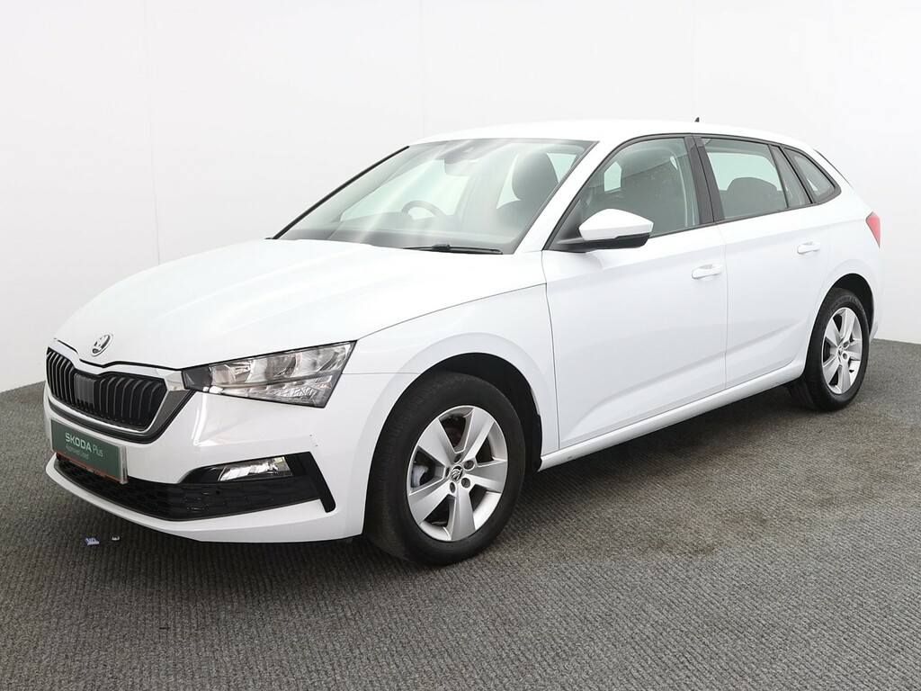 Skoda Scala 1.0 Tsi Se Hatchback Euro 6 Ss White #3
