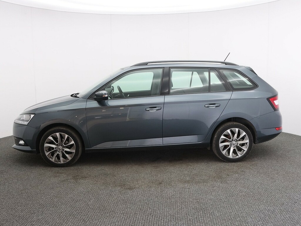 Skoda Fabia 1.0 Tsi Se Drive Estate Euro 6 Grey #4