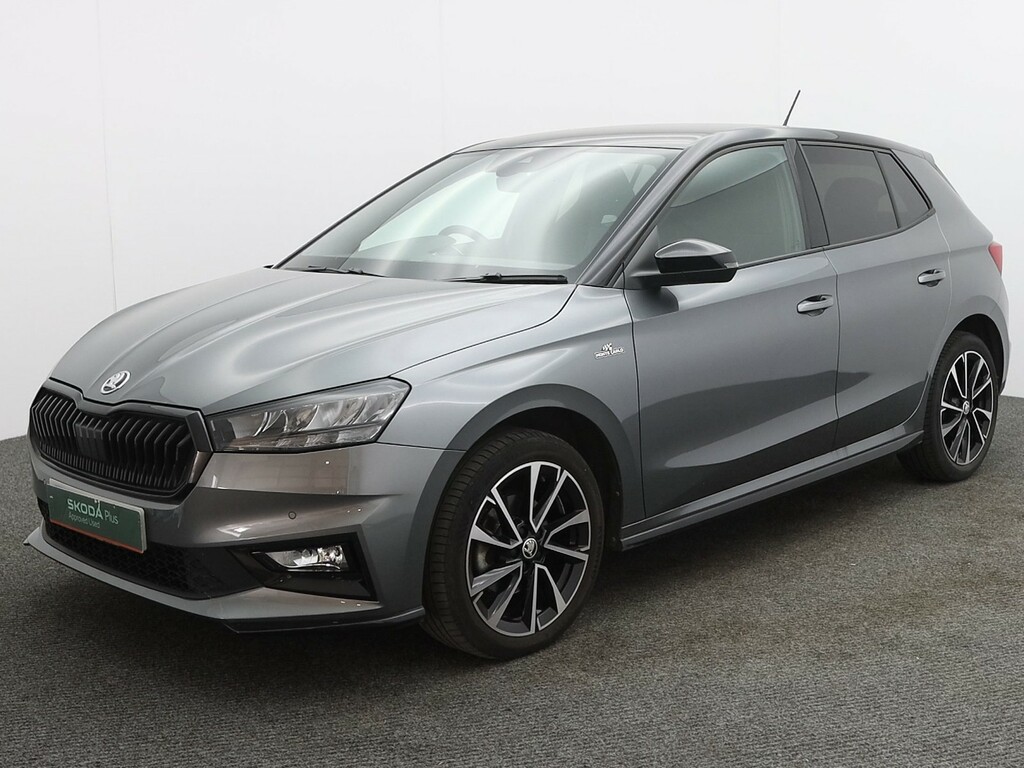 Skoda Fabia 1.0 Tsi Monte Carlo Hatchback Dsg Euro FY74ASO Grey #3