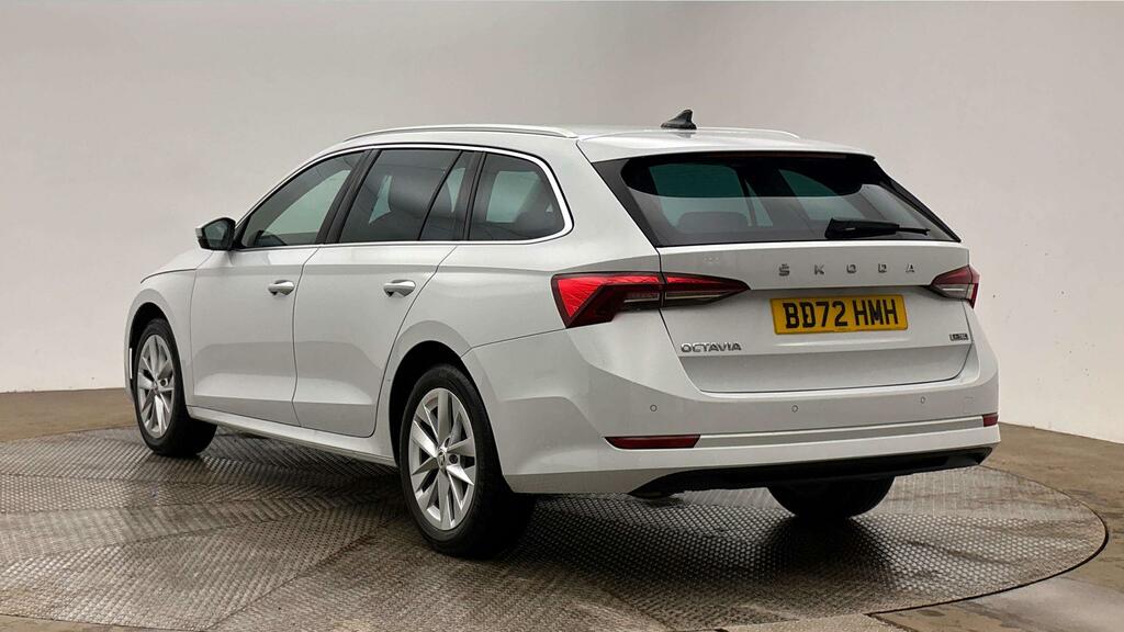 Skoda Octavia 1.5 Tsi E-tec Mhev Se L Estate Hybrid D White #3