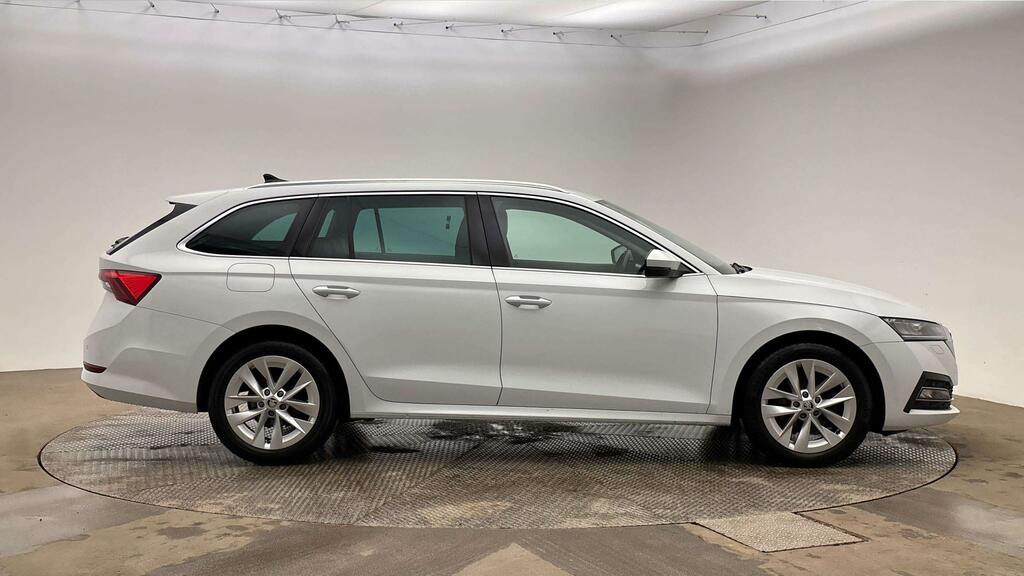Skoda Octavia 1.5 Tsi E-tec Mhev Se L Estate Hybrid D White #4