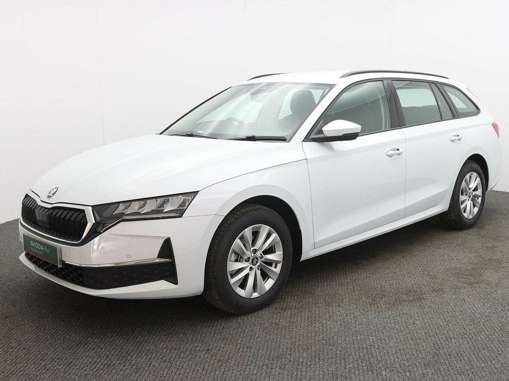 Skoda Octavia 1.5 Tsi Act Se Technology Estate White #3