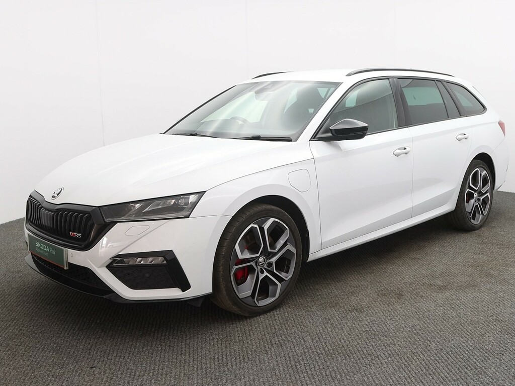 Skoda Octavia 1.4 Tsi Iv 13Kwh Vrs Estate Plug-in Hyb White #3