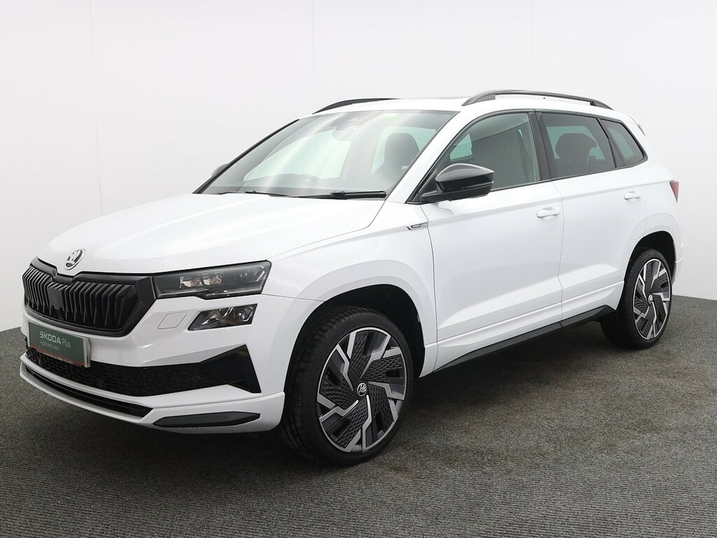 Skoda Karoq 1.5 Tsi Act Sportline Suv Dsg Euro 6 S White #3