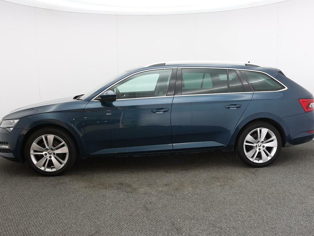 Skoda Superb 1.5 Tsi Act Se L Estate Euro 6 Blue #4