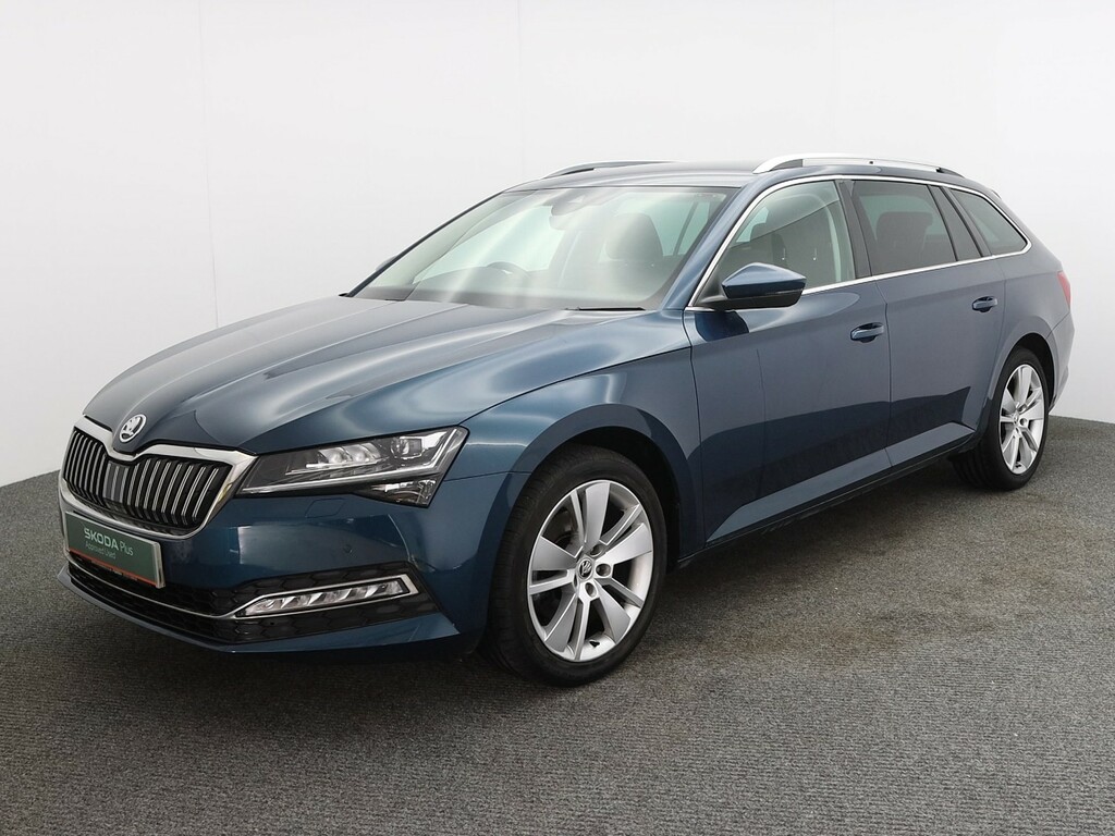 Skoda Superb 1.5 Tsi Act Se L Estate Euro 6 Blue #3