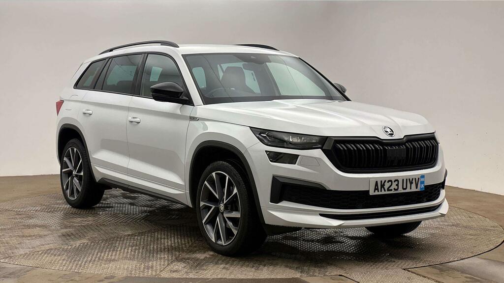 Skoda Kodiaq 1.5 Tsi Act Sportline Suv Dsg Euro 6 S White