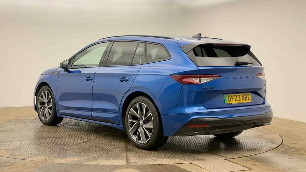 Skoda ENYAQ Iv 82Kwh 80 Sportline Suv Dc125 Blue #3