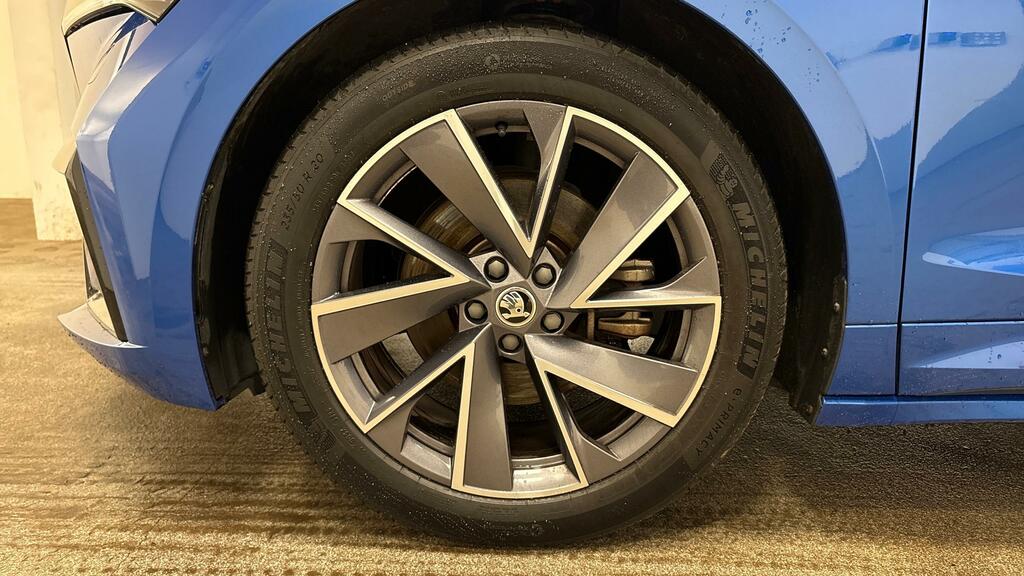 Skoda ENYAQ Iv 82Kwh 80 Sportline Suv Dc125 Blue #5
