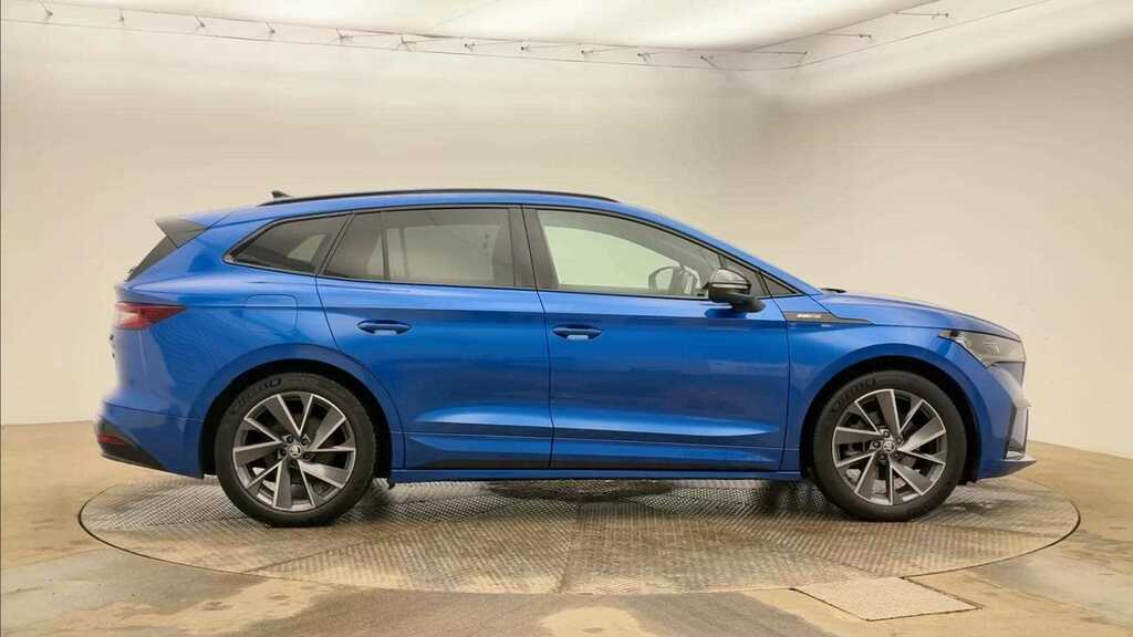 Skoda ENYAQ Iv 82Kwh 80 Sportline Suv Dc125 Blue #4