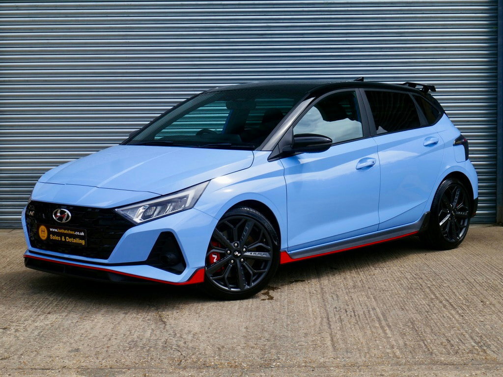 Hyundai I20 I20 Hatchback Blue #3