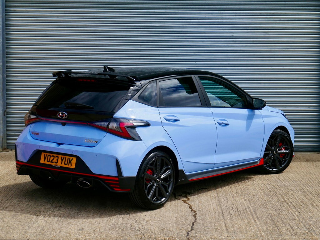 Hyundai I20 I20 Hatchback Blue #4