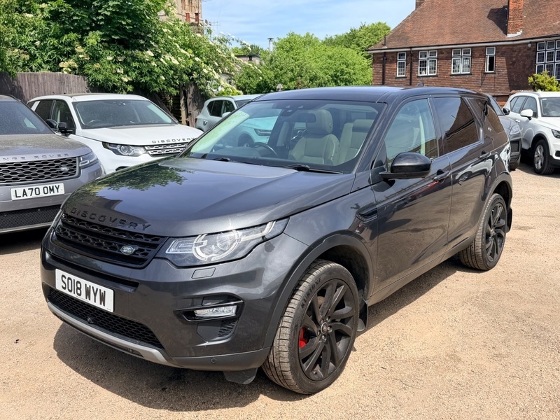 Land Rover Discovery Sport Td4 Hse Black Grey #5