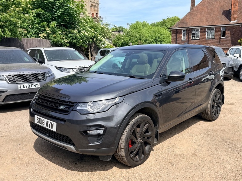 Land Rover Discovery Sport Td4 Hse Black Grey #4