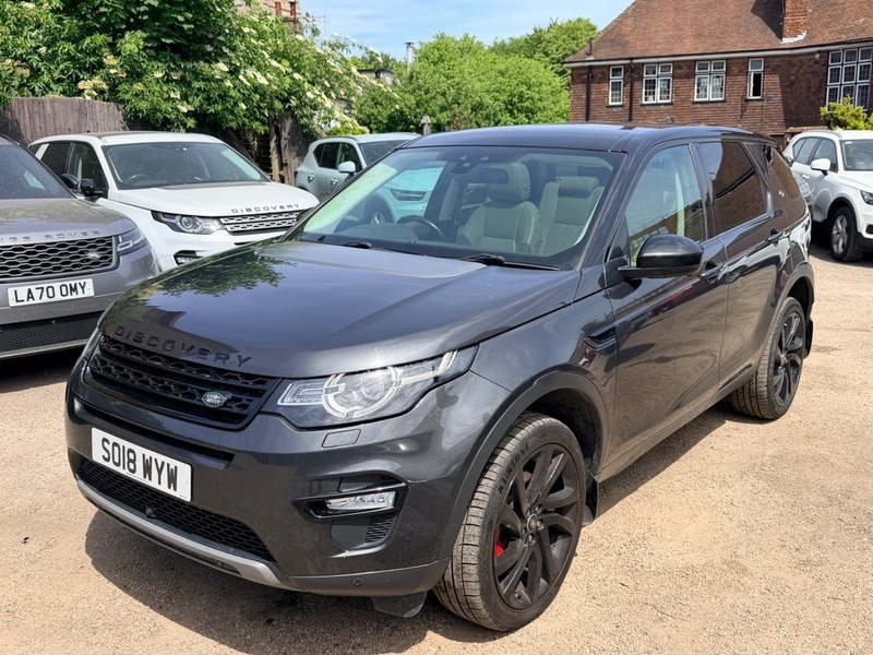 Land Rover Discovery Sport Td4 Hse Black Grey #6