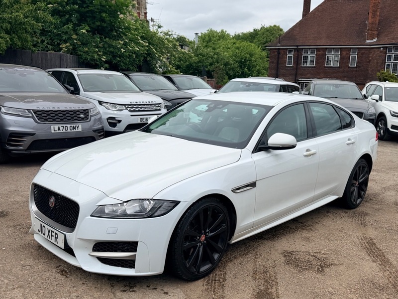 Jaguar XF D R-sport J10XFR White #3