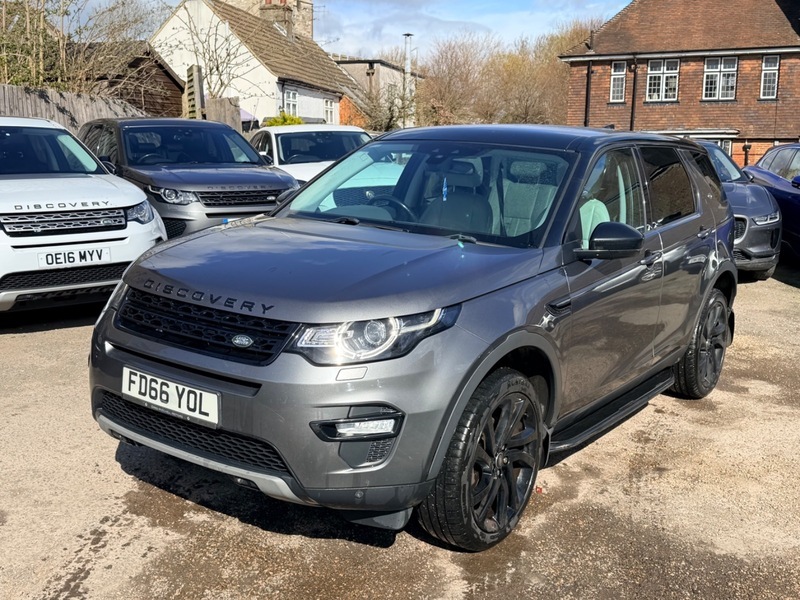 Land Rover Discovery Sport Td4 Hse Black Grey #4