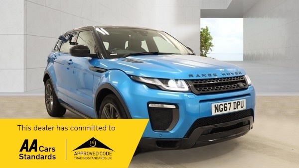 Land Rover Range Rover Evoque Td4 Landmark NG67DPU Blue