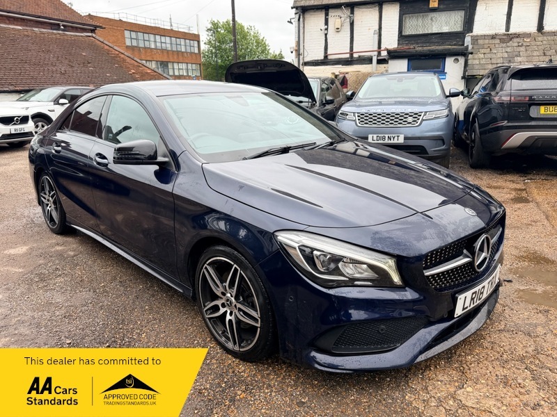 Mercedes-Benz CLA Class Cla 220 D Amg Blue