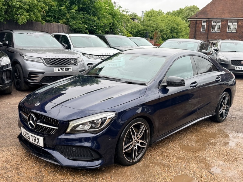 Mercedes-Benz CLA Class Cla 220 D Amg Blue #3