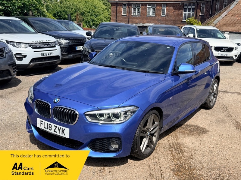 BMW 1 Series 116D M Sport Blue #2