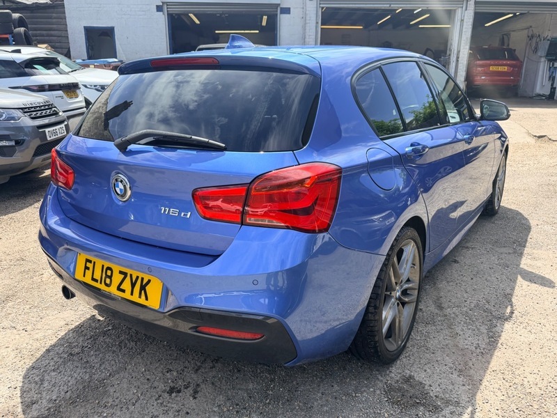 BMW 1 Series 116D M Sport Blue #6