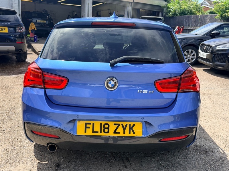 BMW 1 Series 116D M Sport Blue #5