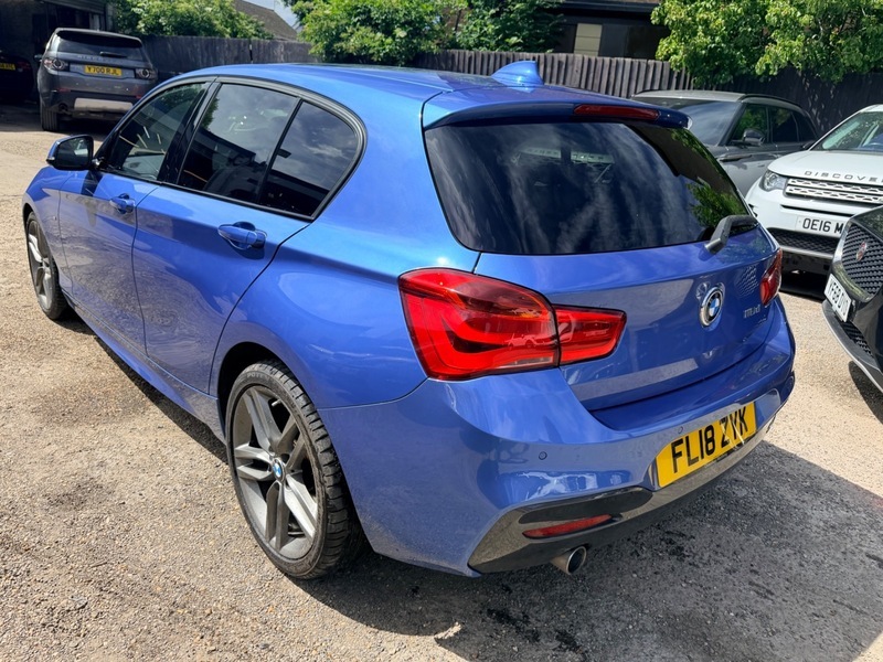 BMW 1 Series 116D M Sport Blue #4