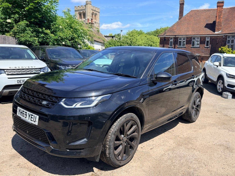 Land Rover Discovery Sport R-dynamic Se Black #4