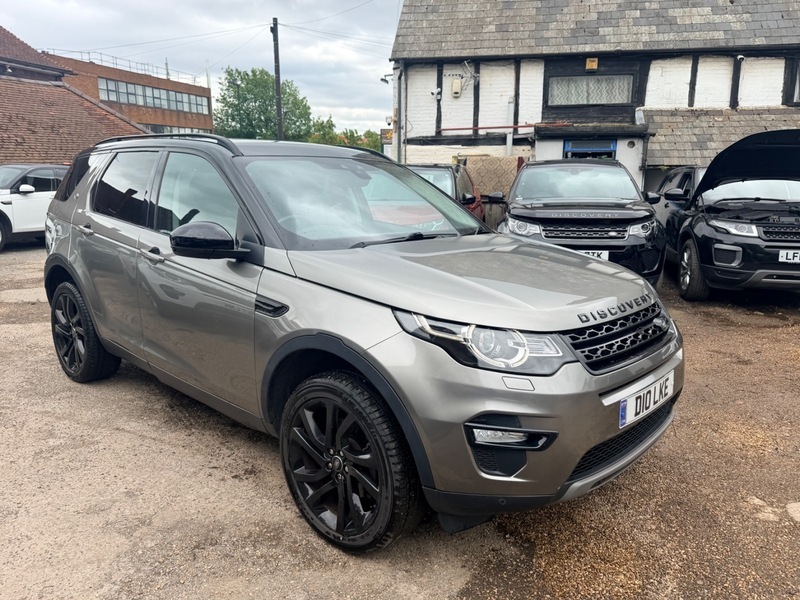 Land Rover Discovery Sport Td4 Hse Black Silver #3