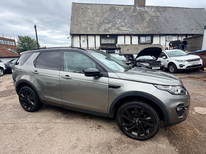 Land Rover Discovery Sport Td4 Hse Black Silver #5