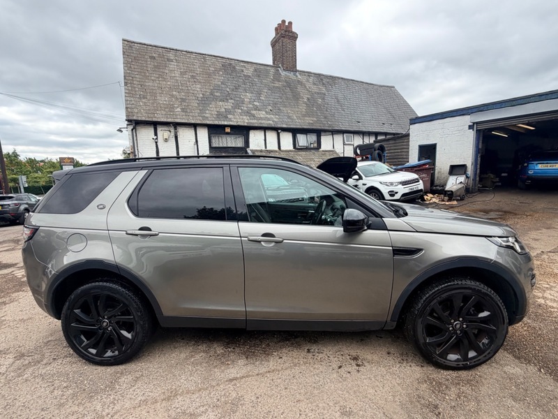 Land Rover Discovery Sport Td4 Hse Black Silver #4