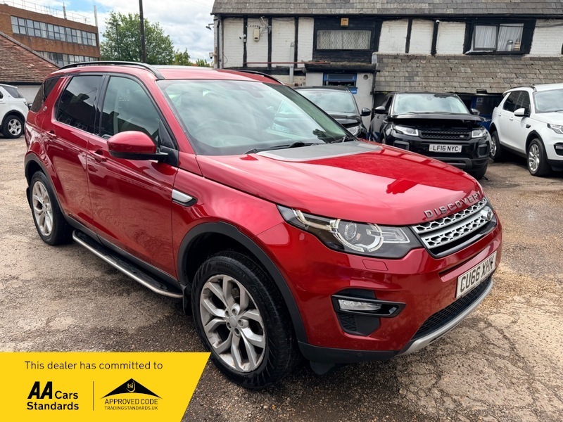 Land Rover Discovery Sport Td4 Hse Red