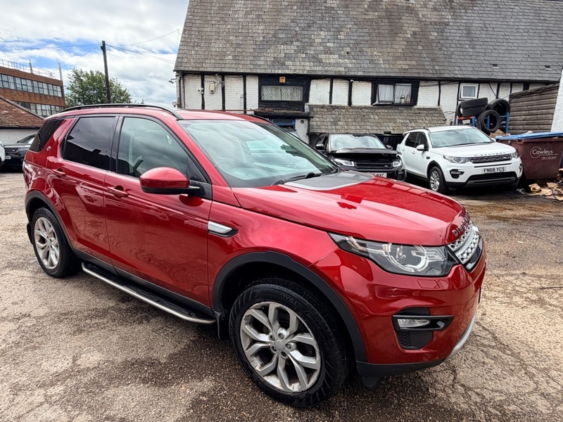 Land Rover Discovery Sport Td4 Hse Red #4