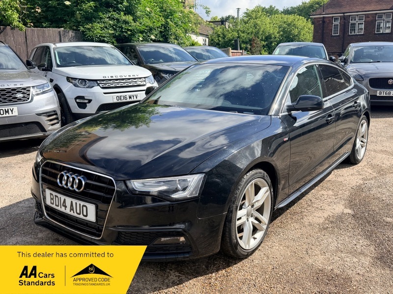 Audi A5 Sportback Tfsi S Line Black