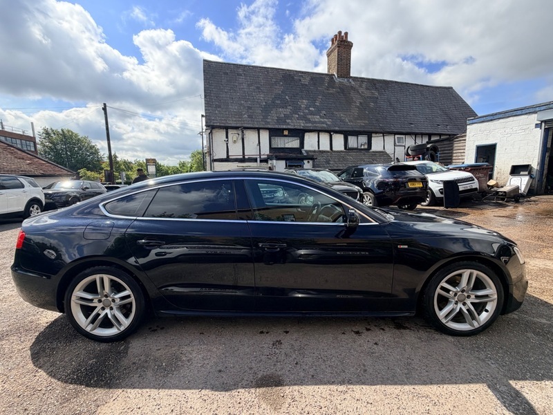 Audi A5 Convertible 2.0 Tdi S Line Special Edition Euro 5 Black #7
